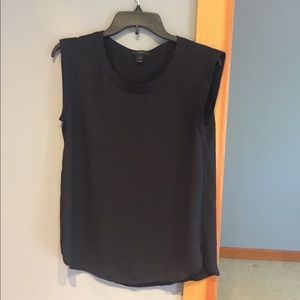 J.Crew shirt top blouse black small size 2